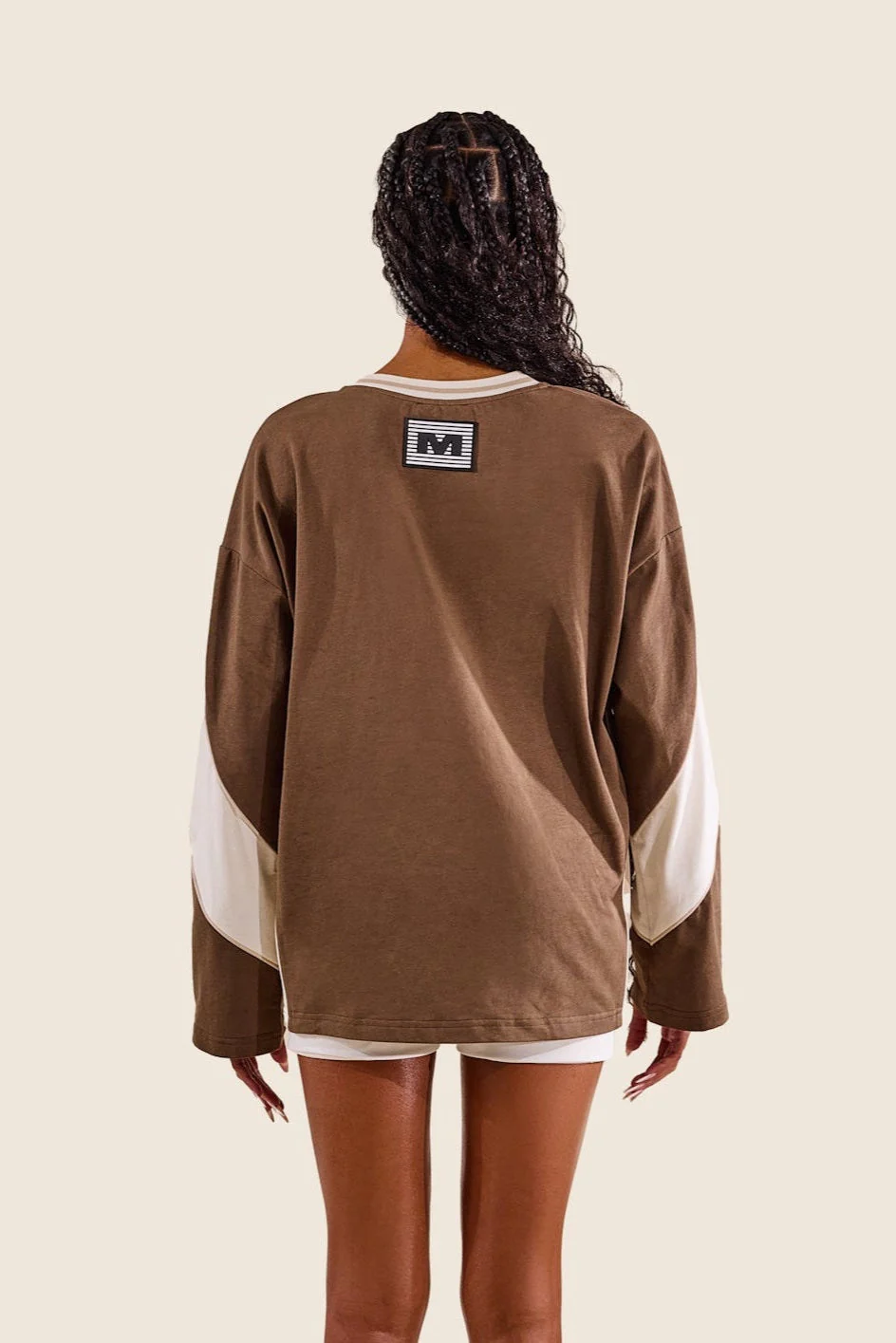 The Tate Long Sleeve Jersey - Brown - Image 12
