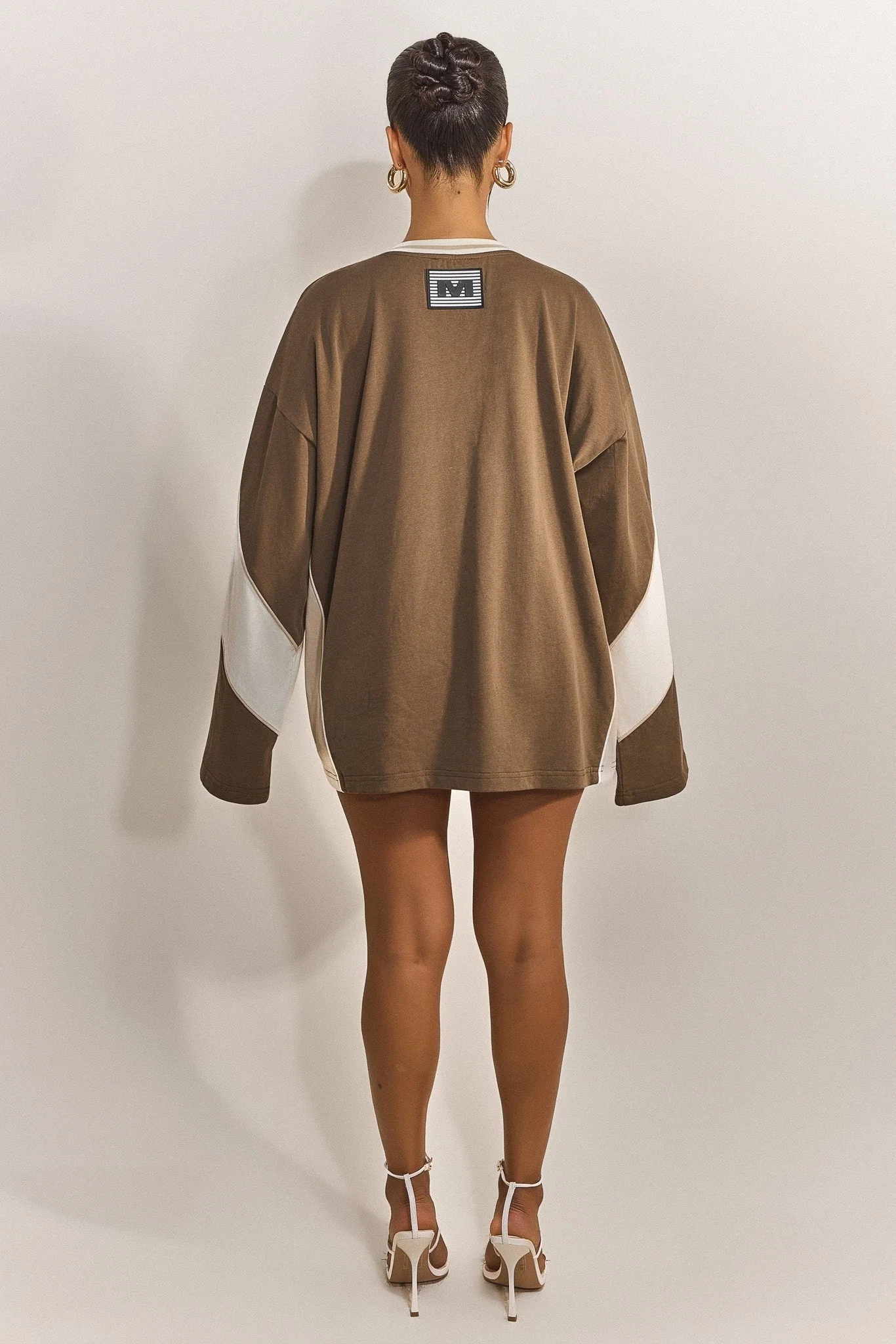 The Tate Long Sleeve Jersey - Brown - Image 4