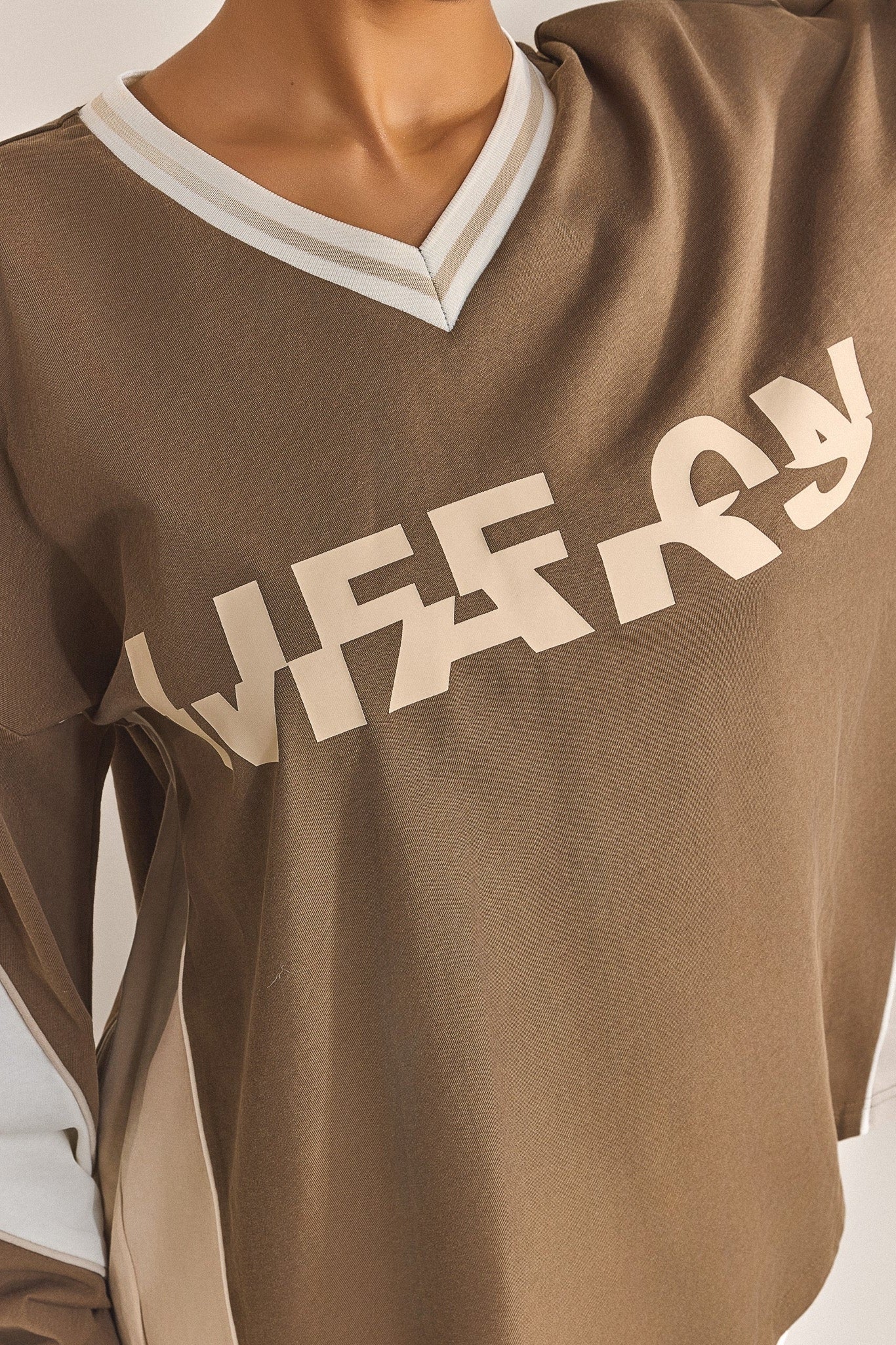 The Tate Long Sleeve Jersey - Brown - Image 6