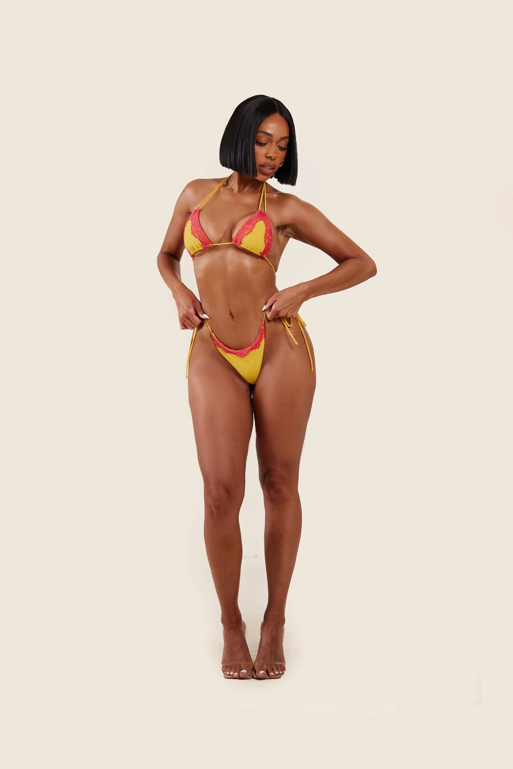 The Taliyah Bikini in Orange - Image 2