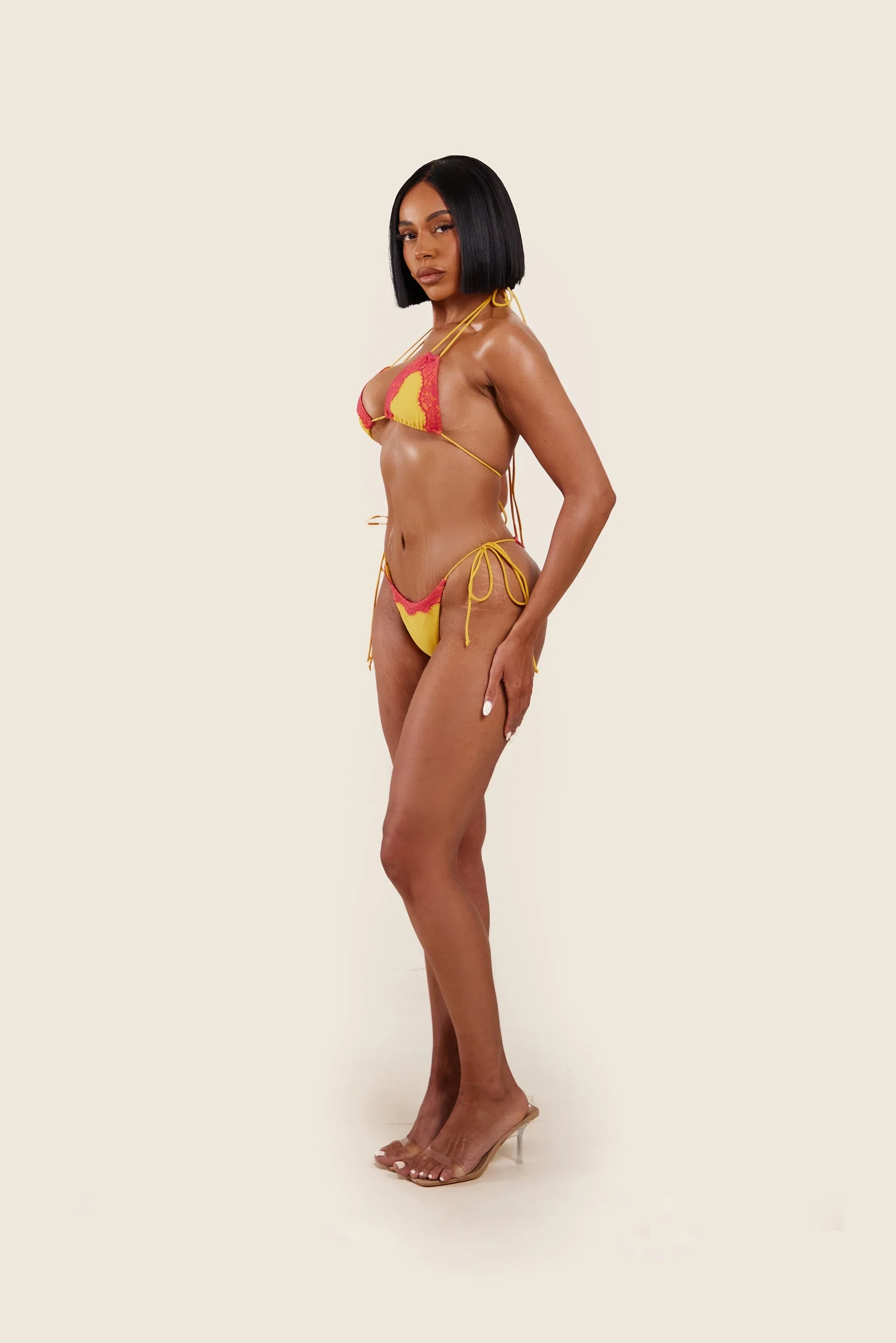 The Taliyah Bikini in Orange - Image 3