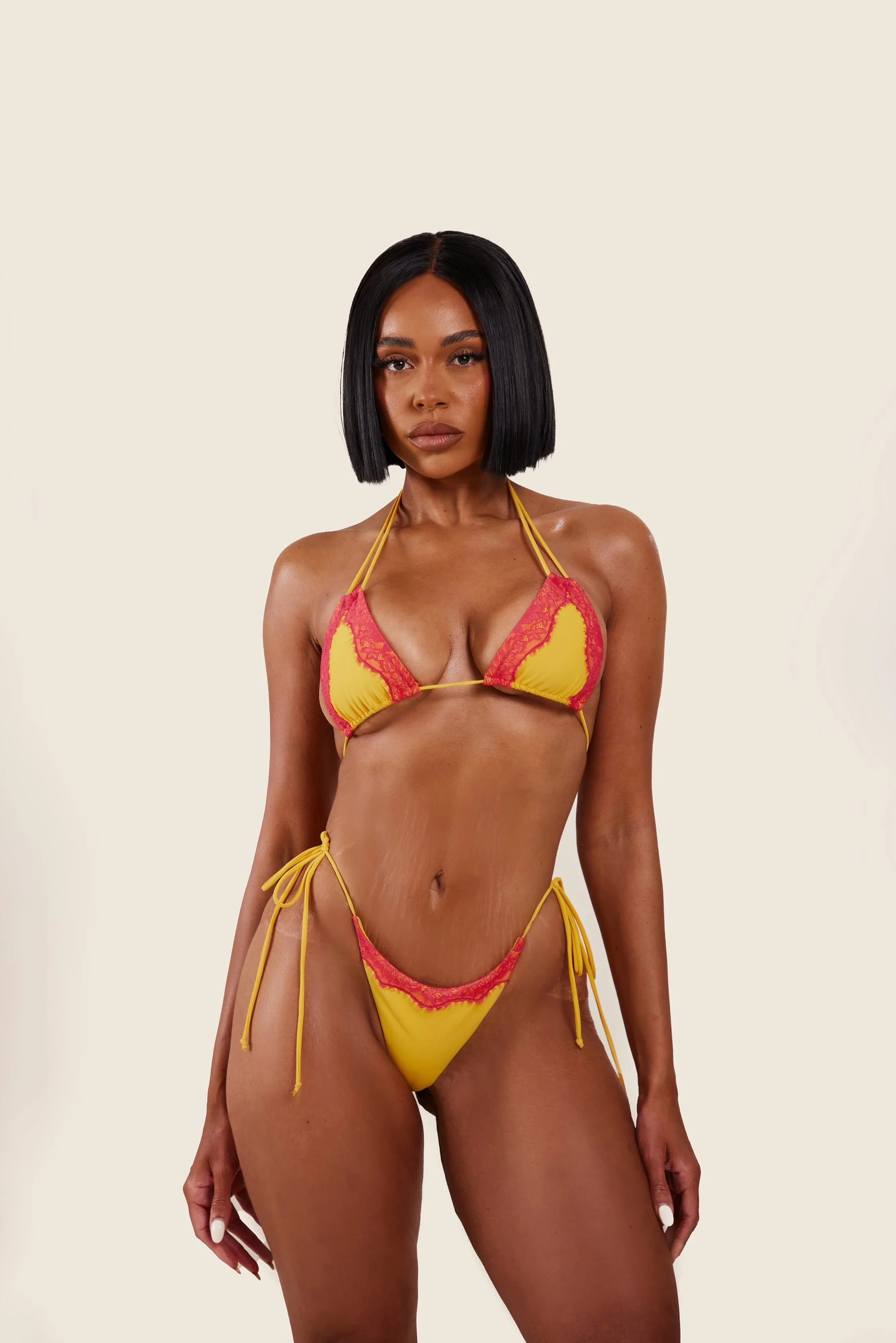 The Taliyah Bikini in Orange - Image 5