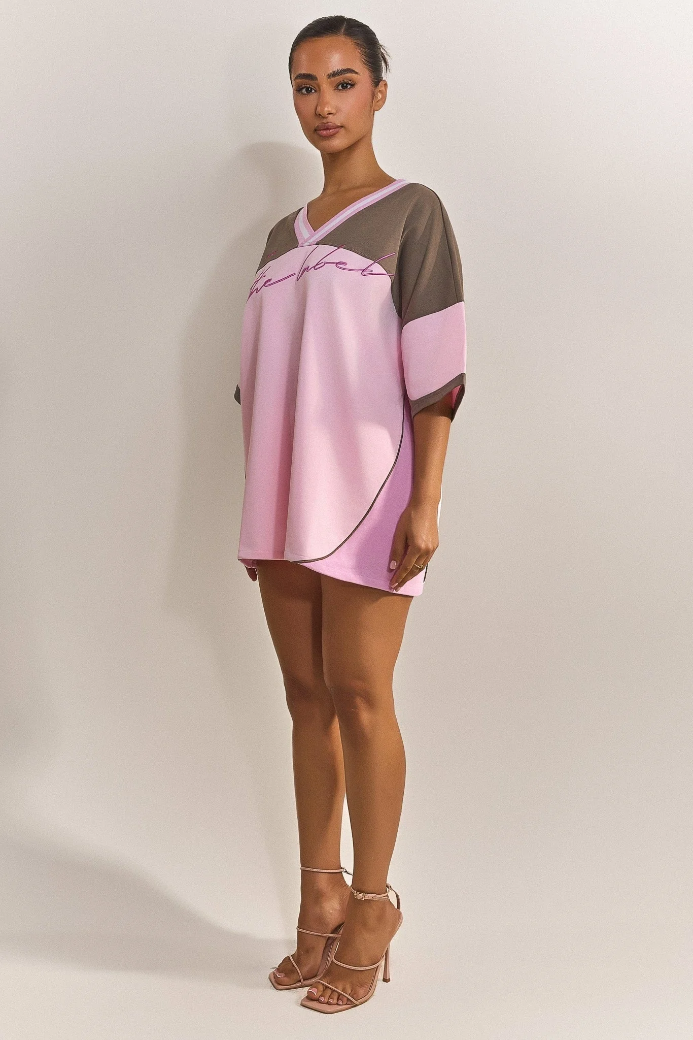 The Varsity Jersey in Pink - Image 2