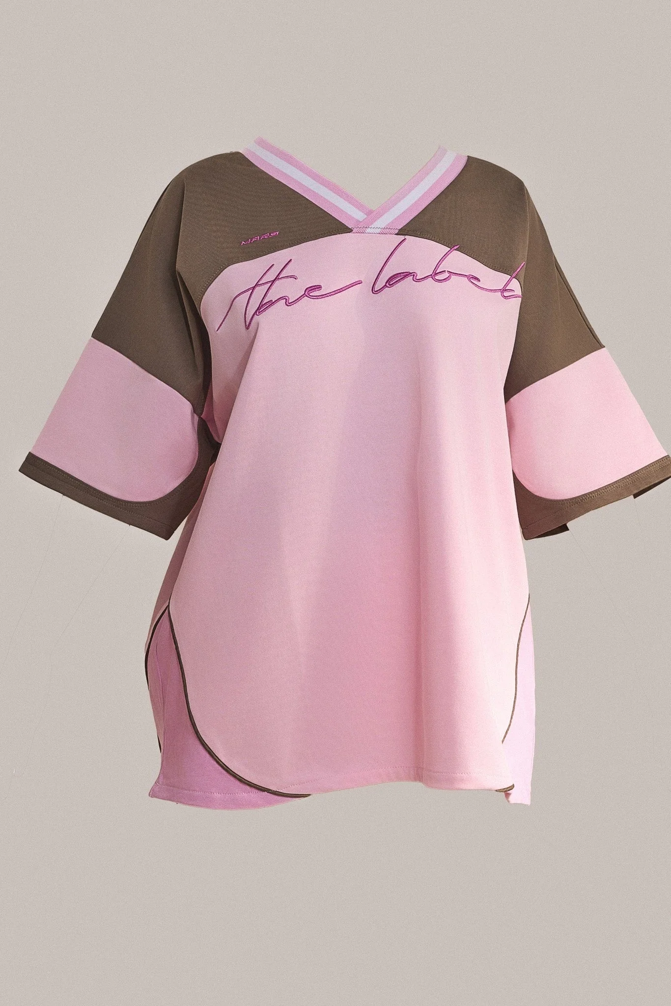 The Varsity Jersey in Pink - Image 6