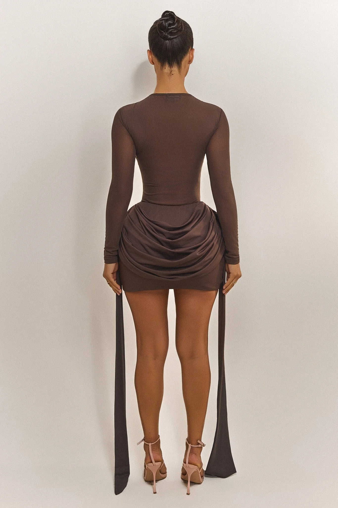 The Yara Bodysuit in Brown - Image 4
