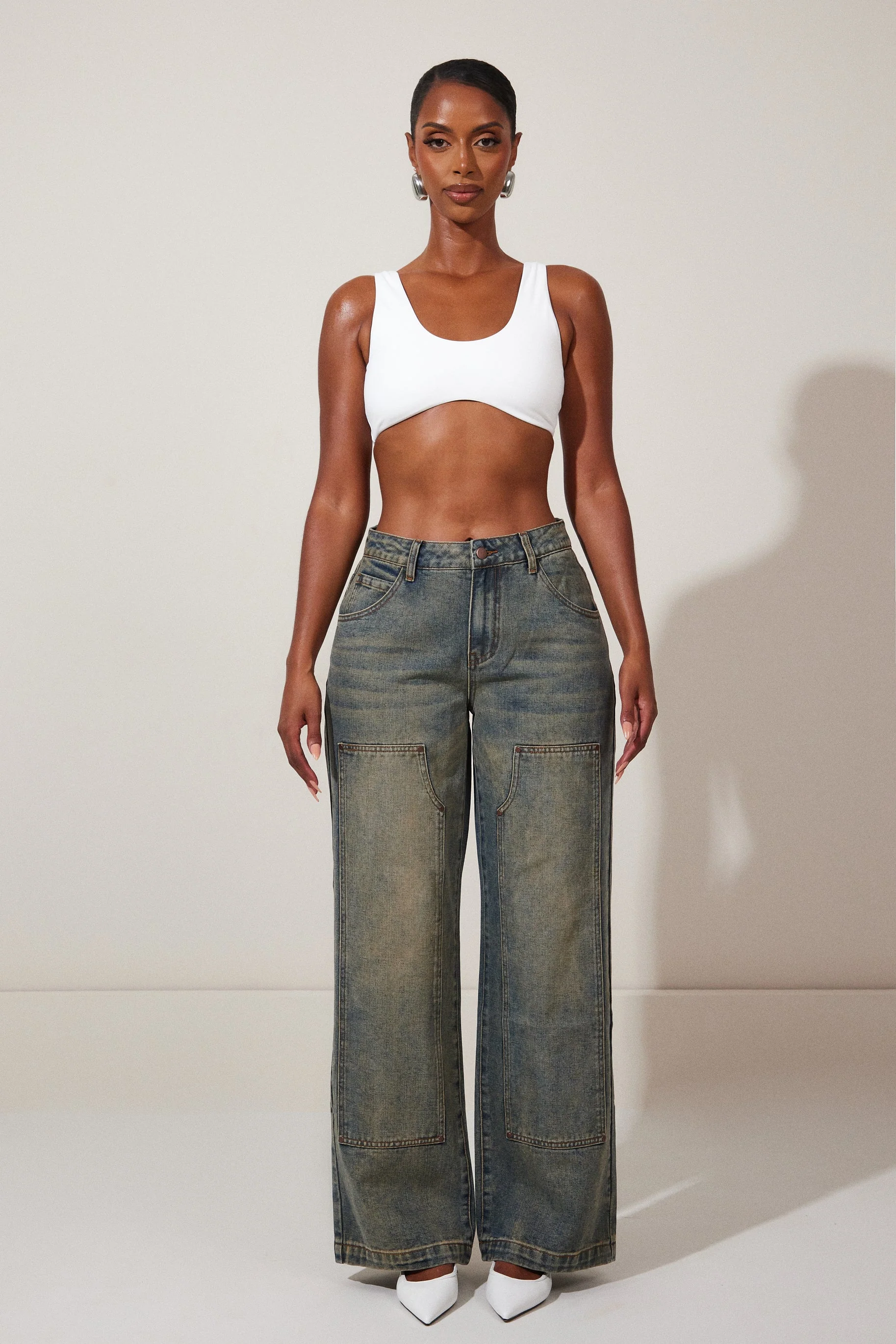 The Zoya Jeans in Dark Wash - Image 11