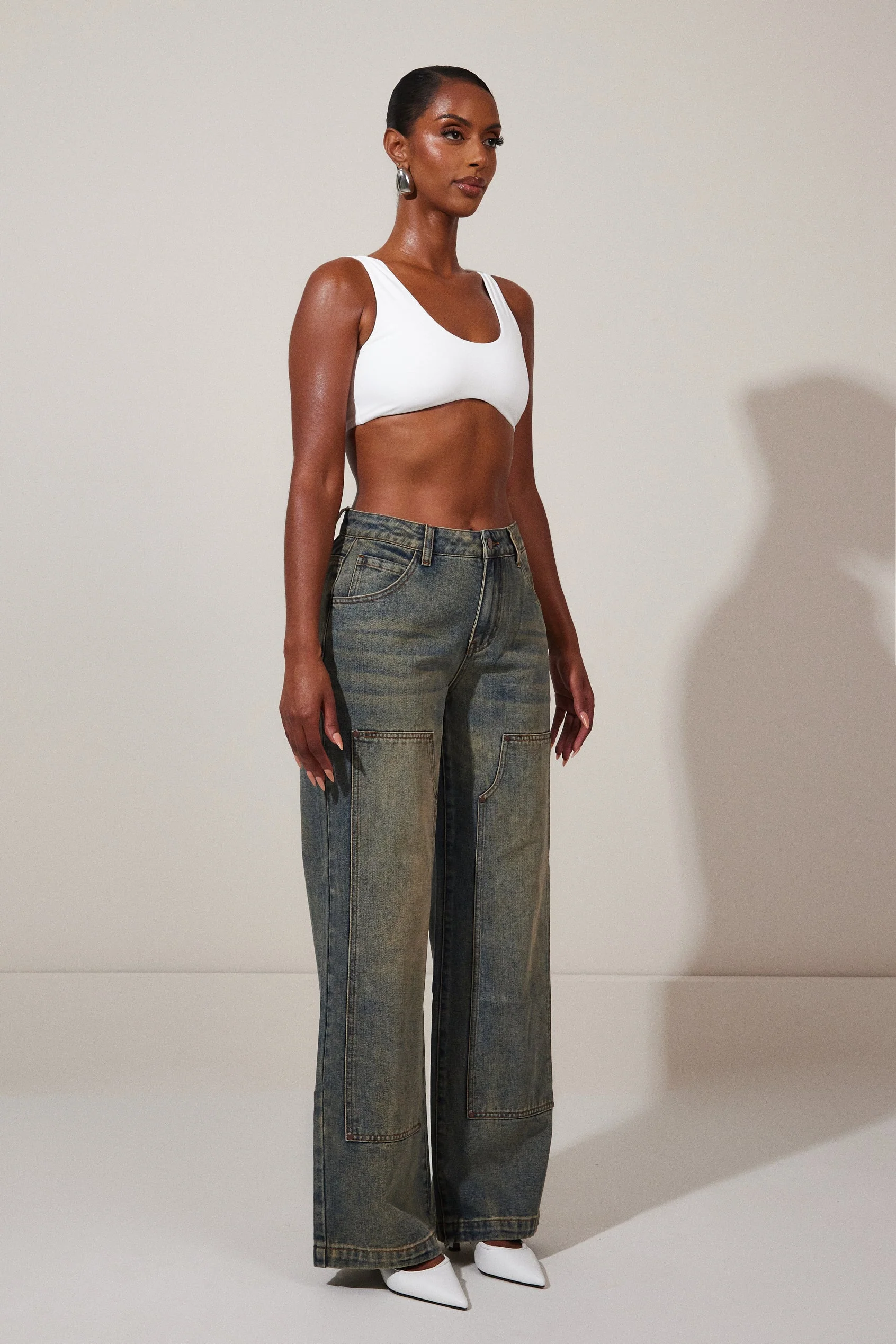 The Zoya Jeans in Dark Wash - Image 13