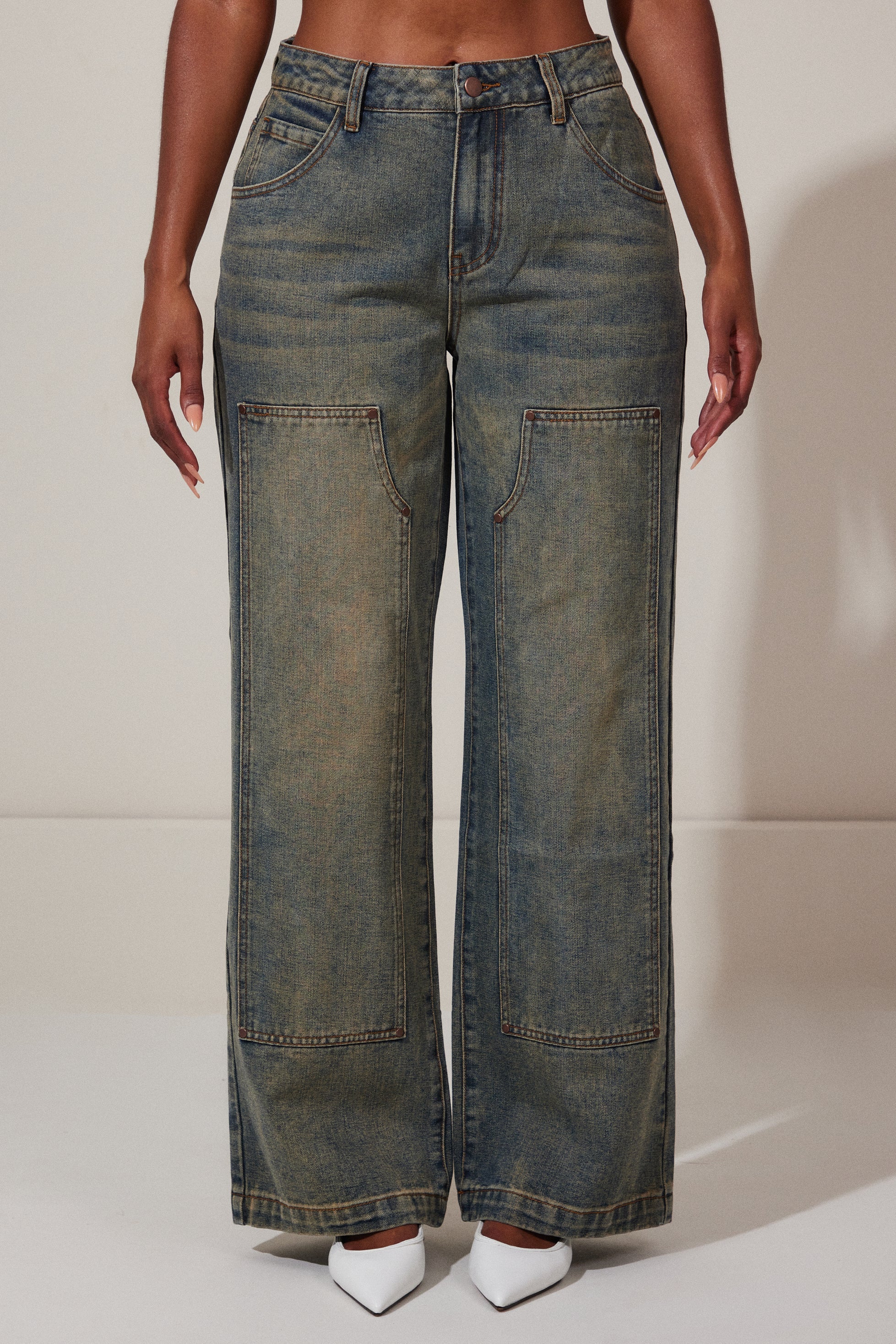 The Zoya Jeans in Dark Wash - Image 18