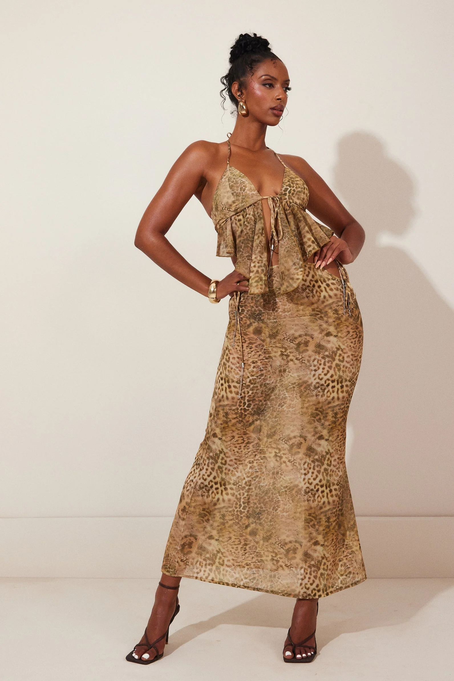 The Tyonna Set in Leopard - Image 9