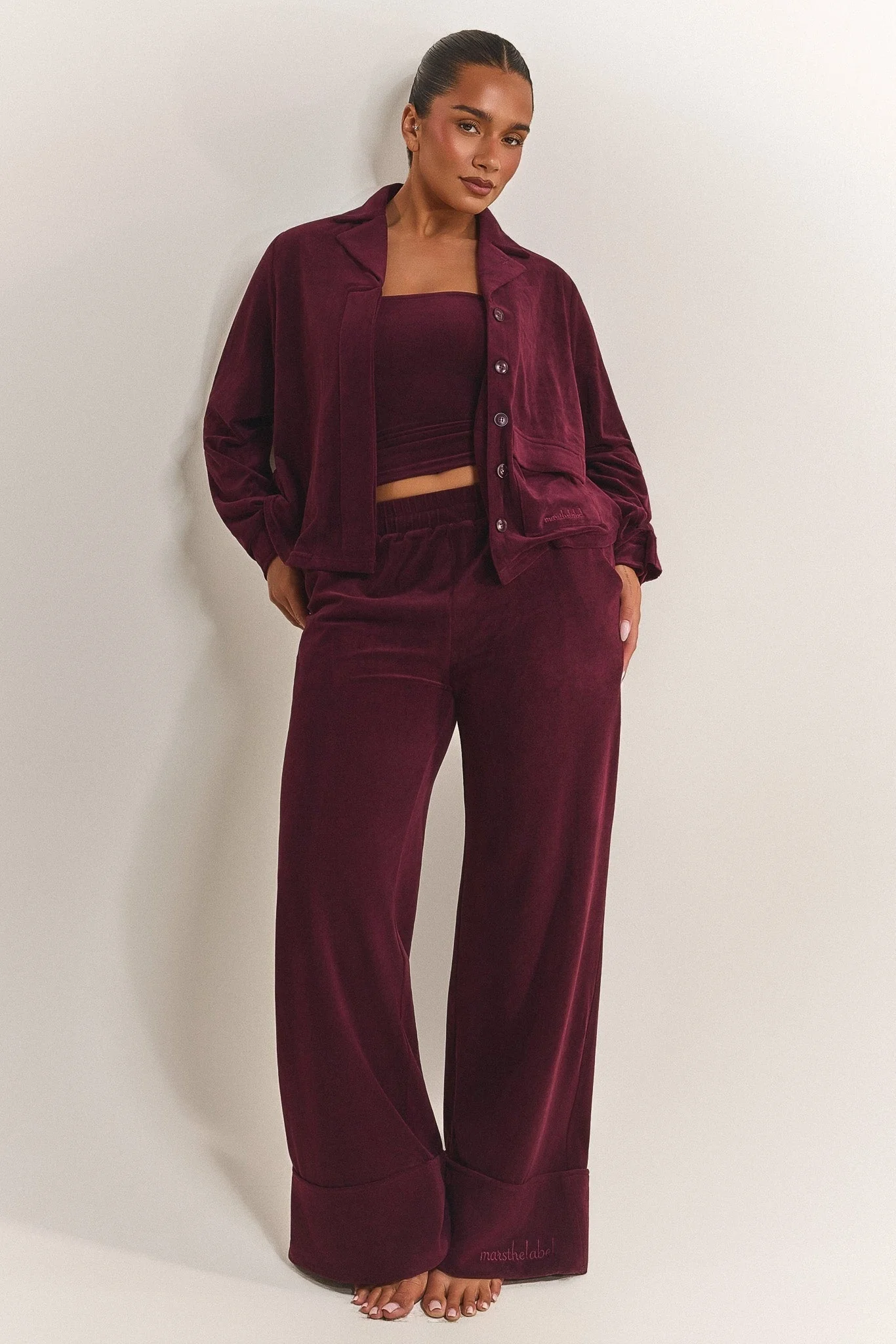 The Mars Velour Pyjama Set