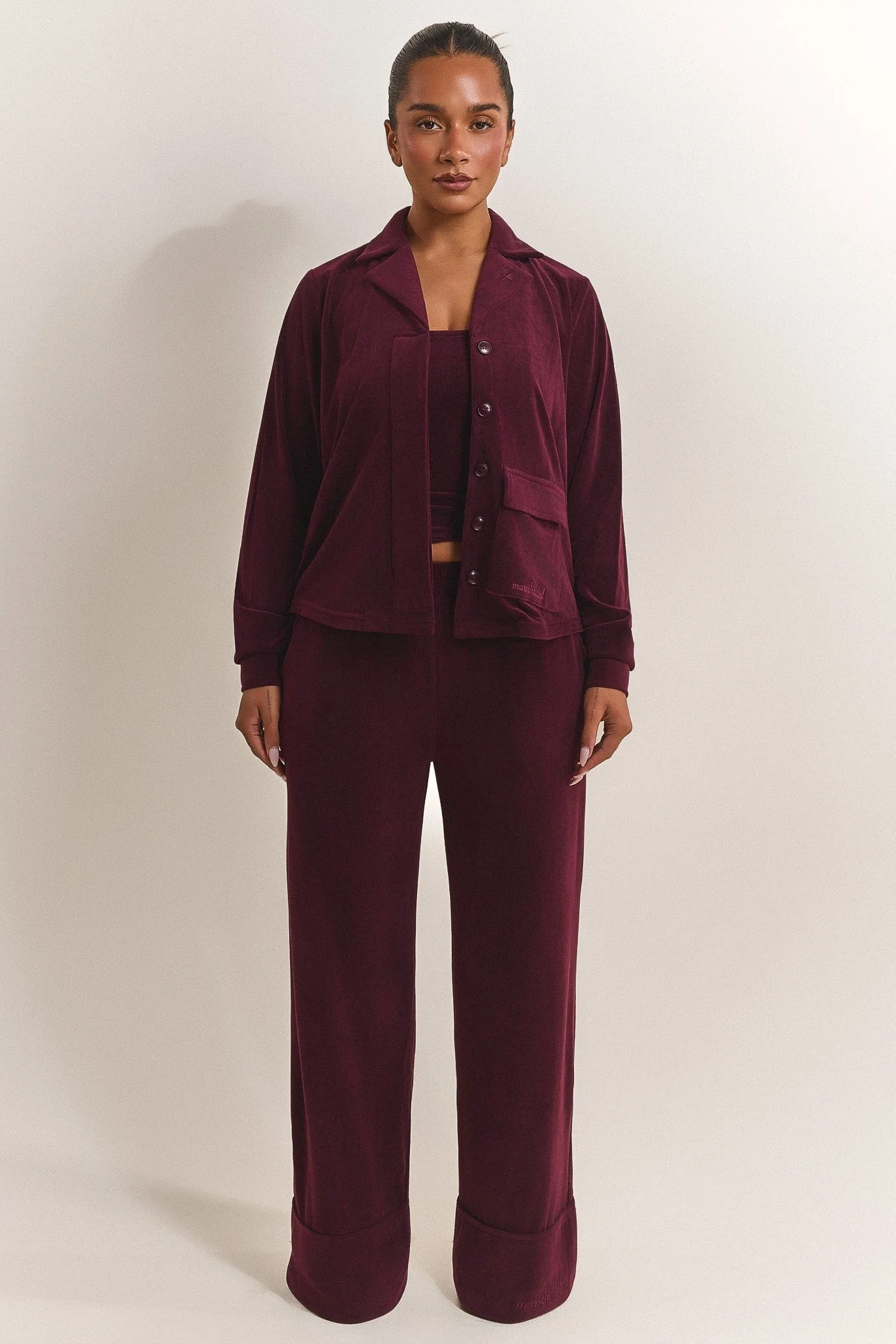The Mars Velour Pyjama Set - Image 3