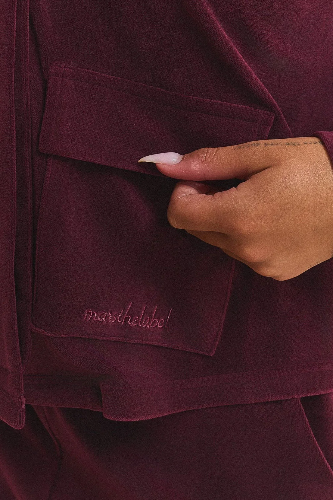 The Mars Velour Pyjama Set - Image 8