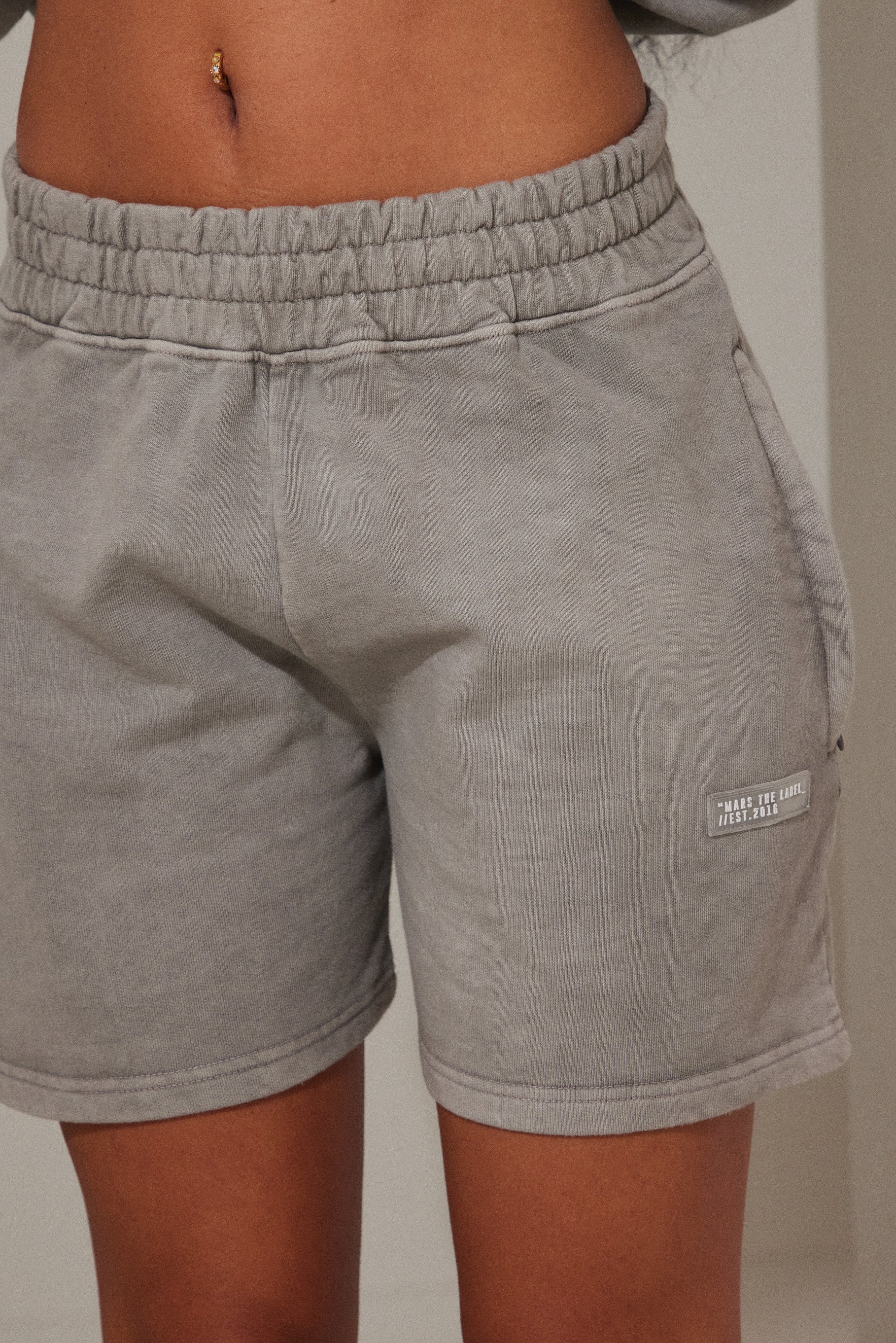 Women's Shorts in Grey Wash - Image 4
